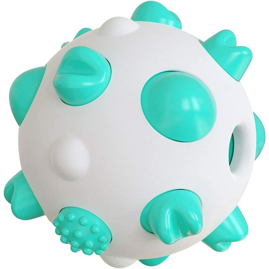 Einemgeld - Pet Dog Toy Teeth Cleaning Round Ball Chew Toy for Aggressive Chewers Indestructible Interactive Dog Chew Toy for Large Size Dogs Boredom