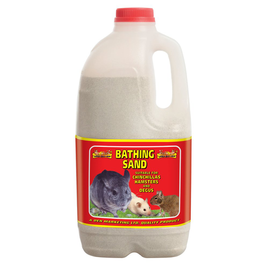 Chinchilla Bathing Sand Dust, Hamsters, Degus 1.5kg