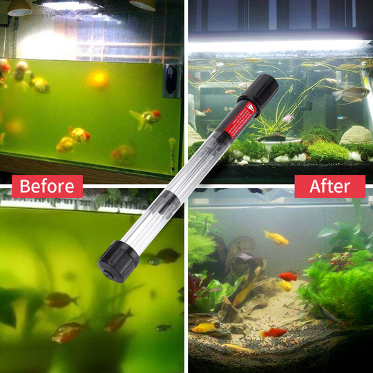 Uv Disinfection Lamp Aquarium Sterilization Lamp Fish Pond Algae Removal Water Purification Lamp Aquarium Disinfection Lamp