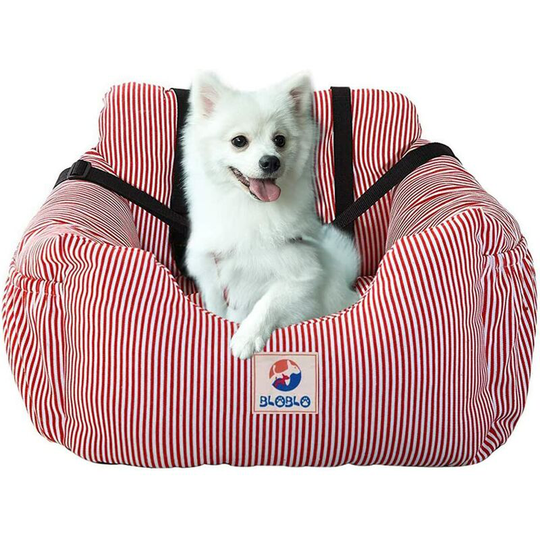 Sun Flowergb - Car Seats for Dogs, Suitable for Dogs Under 16kg, Dog Bed with Storage Bag and Car Harness for Dogs, Removable and Cleaned, Safer and