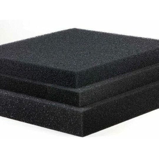Morejieka - Aquarium filter, aquarium biochemical foam filter, biochemical filter sponge, 3pcs 50x50x2cm-35ppi