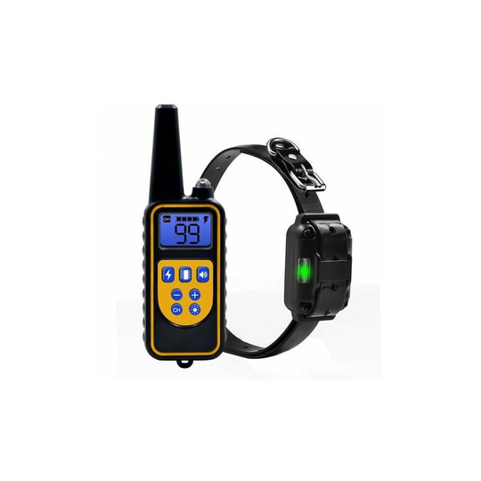 Waterproof Pet Remote Control Electric Dog Training Collar 1 Controller 1 Collar Guazhuni