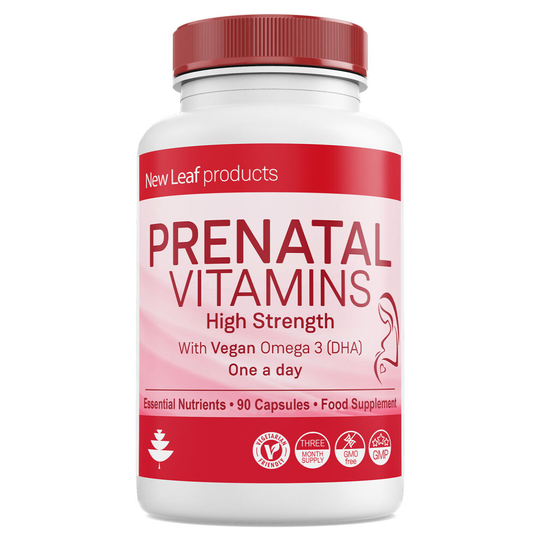 Prenatal Vitamins for Women with Vegan DHA - 22+ Vitamins - 90 Days