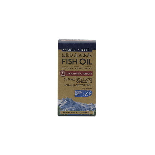 Wild Alaskan Fish Oil Cholesterol Support 90's