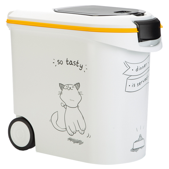 Curver Cat Silhouette Dry Cat Food Container - 12kg capacity