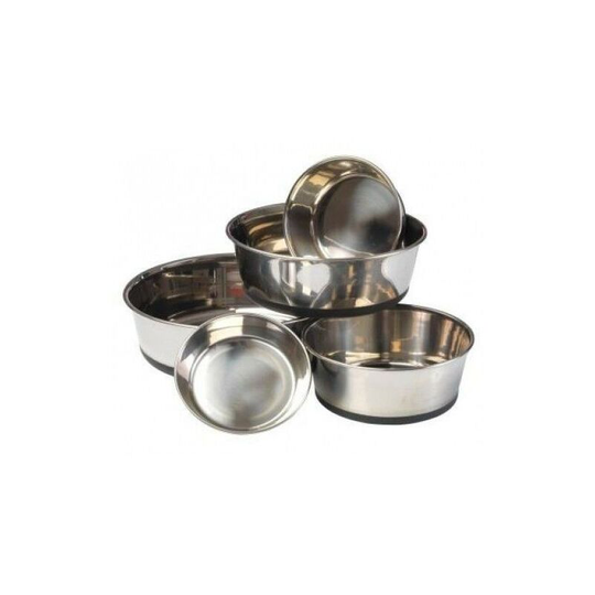 Stainless Steel Dog Bowl (xl) (Silver) - Silver - House Of Paws