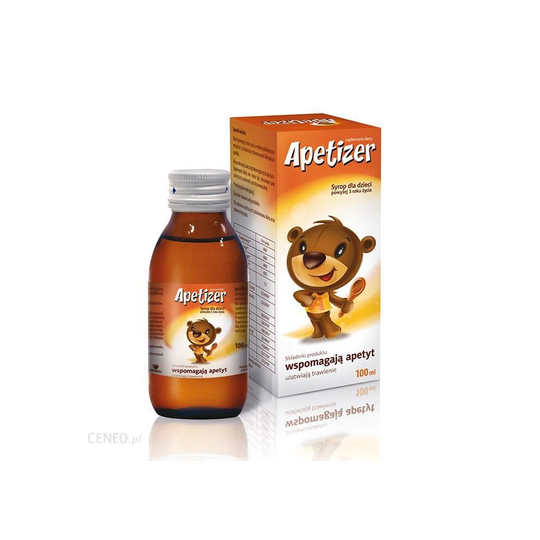 APETIZER JUNIOR Orange Syrup for Kids Supports Appetite 100ml