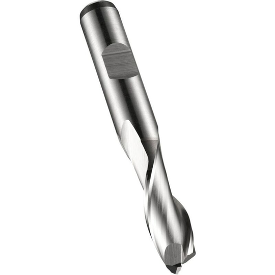 Dormer - C123 10.00MM hss-e-pm 2 Flute Flatted Shank Slot Drill din 844K