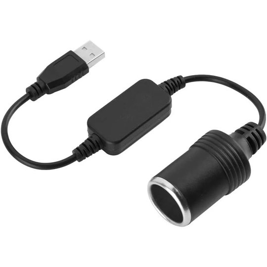Joorrt - Cigarette Lighter Adapter, usb Port to 12V Female Cigarette Lighter Socket Converter Adapter Cord for Car Cigarette Lighter Car Vacuum