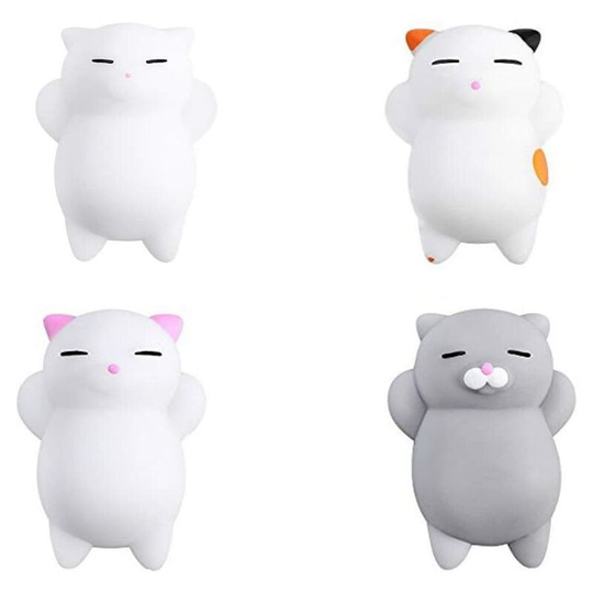 Anti Stress Toys Cats Squishies Mini Cat Squeeze Toys Stress Mochi Kawaii Squishies Squishy Kawaii Squeeze Toy