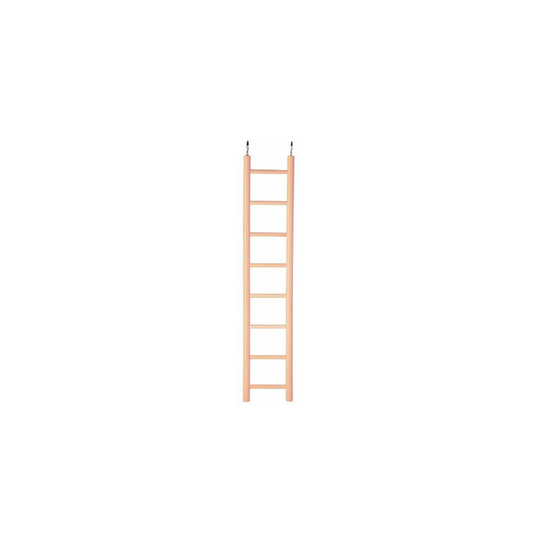 Trixie Wooden Ladder With Eight Rugs, 36cm - Cage Bird Budgie Sizes 5 Hamster - wooden ladder cage bird budgie trixie sizes 5 hamster ladders canary