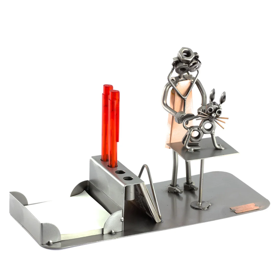 Veterinarian Screw Man Desk Organiser