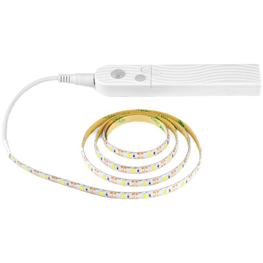 Betterlifegb - Under Cabinet Light Closet Motion Detector with Dual Mode Wireless Battery Operated Flexible led Strips Kit for Cabinet / Stairs