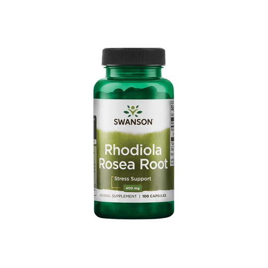 Swanson Rhodiola Rosea Root 400mg - 100 caps