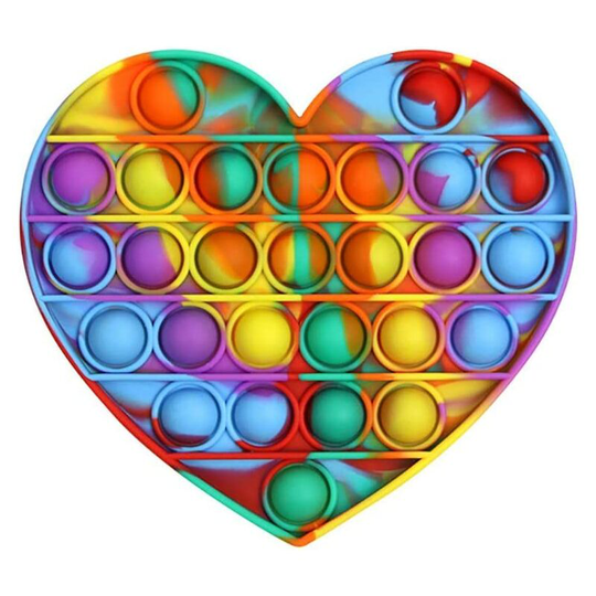 Push Pop Bubble Fidget Sensory Toy,Fidget Toys for Kids Adults,Tie-dye Bubble Popper Fidget Toy Stress Anxiety Relief Toys for adhd Autism Special