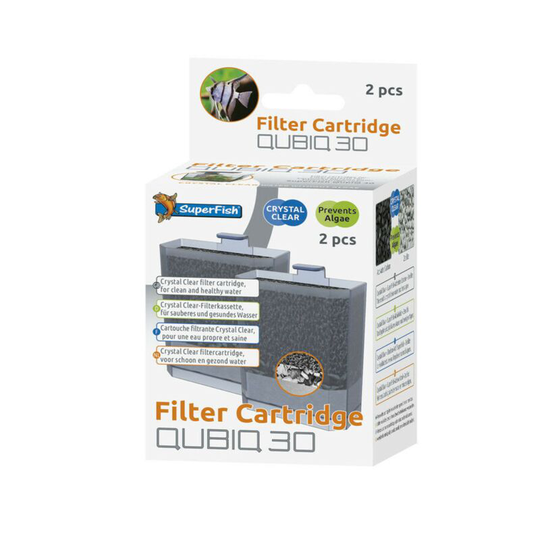 Superfish Replacement Qubiq 30 Filter Cartridges - 2 Pack