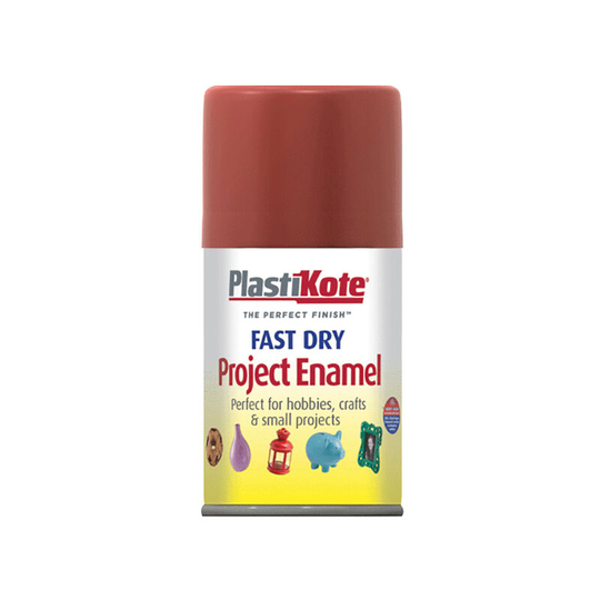 Plasti-kote - Fast Dry Enamel Aerosol Nut Brown 100ml PKT112S