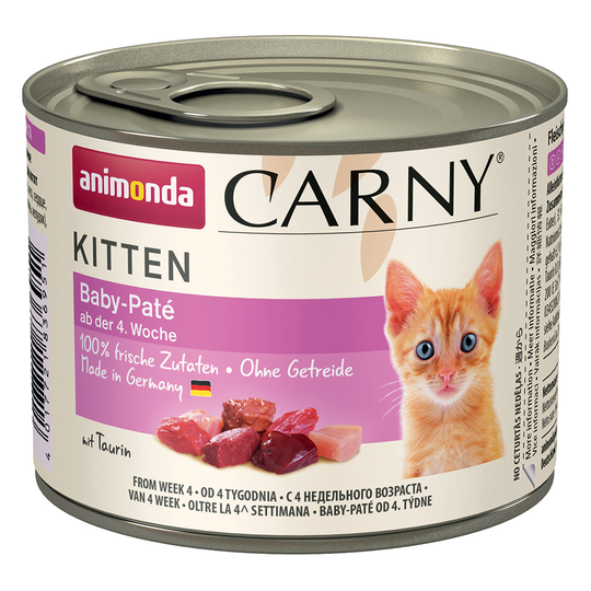 Animonda Carny Kitten 12 x 200g - Baby Paté