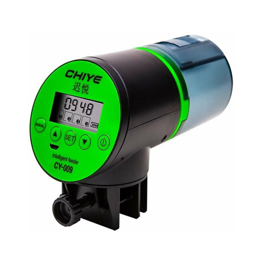 Heguyey - Automatic Fish Feeder Rechargeable Timer Fish Feeder with usb Charger