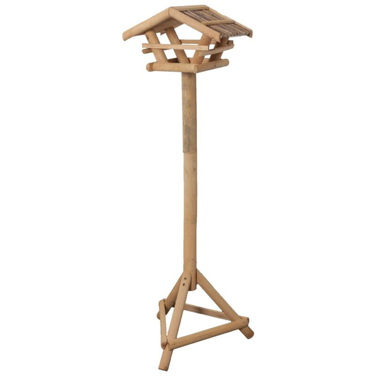Bird Table with Stand Lucar 38x28x125 cm Natural Flamingo Natural
