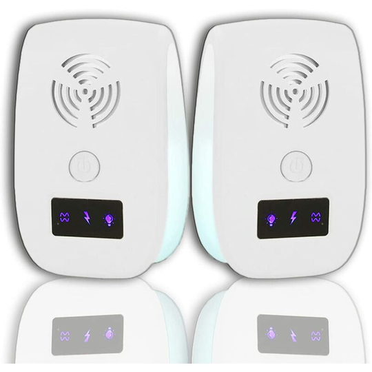 Perle Rare - Ultrasonic Pest Repeller Plug in, 2022 Pest Control Ultrasonic Repellent, Electronic Repellent - Bug Repellent for Mosquito, Mouse,