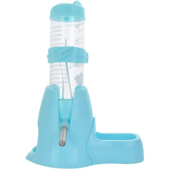 Echoo - Small Animal Water Dispenser Hamster Guinea Pig Rabbit Rat Ferret Gerbil Chinchilla 125ml Blue