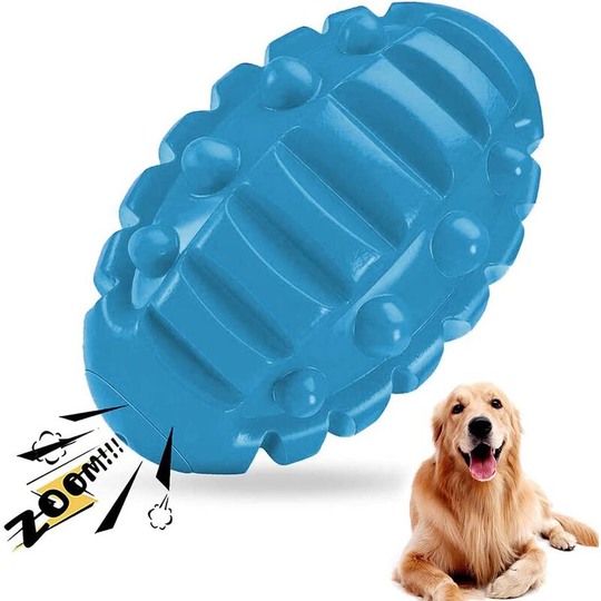 Dog chew toy Dog squeaker toy made of strong and durable non-toxic natural rubber for medium and large dogs. (with beef flavor)