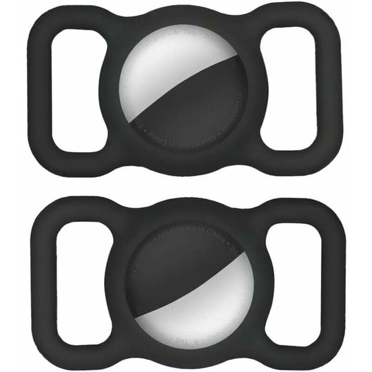 Protective Silicone Case for Pets Cat Dog Collar Buckle Adjustable Locator Anti-Lost gps Scratch Resistan Pet Dog Cat Compatible with Apple Airtag
