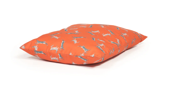 Luxury Woodland Hare Deep Duvet Spare Cover in Orange