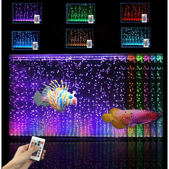 Aquarium Light Waterproof Fish Tank Lights Remote Control led Color Changing