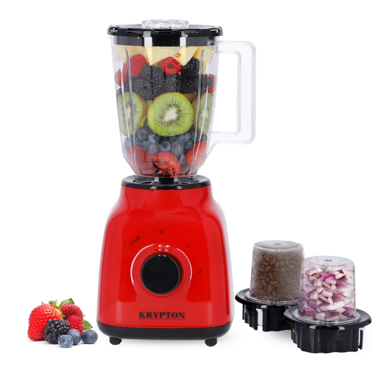 Krypton 400w 3 In 1 Food Jug Blender Smoothie Maker