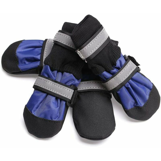 Monly - Dog Waterproof Non-slip Dog Boots for Indoor,
