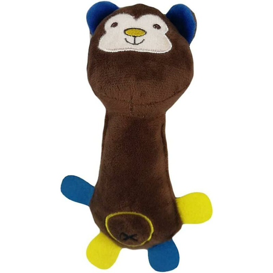 Deckon - Stuffed Animals Dog Squeals Toy, Plush Toy Interactive Stuffed Animal Fetch Dog Toy, Hunt Puppy Teeth Cleaning Medium Toys