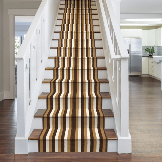 Altmann Tufted Brown Stair Runner
