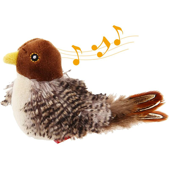 Interactive Cat Toys Animal Sound Interactive Squeaking Cat Toys Melody Chaser & Toys for Cats to Play Alone,Play and Squeak Kitten Toy for Boredom