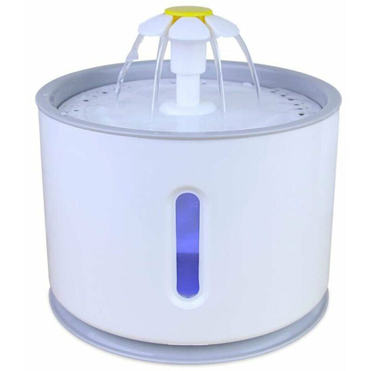 Thsinde - Cat Water Fountain and Dispenser Automatic Pet Cat Water Fountain 2.4L with Electric led usb Dog Cats Pets Mute Waterer Feeder Bowl Pet