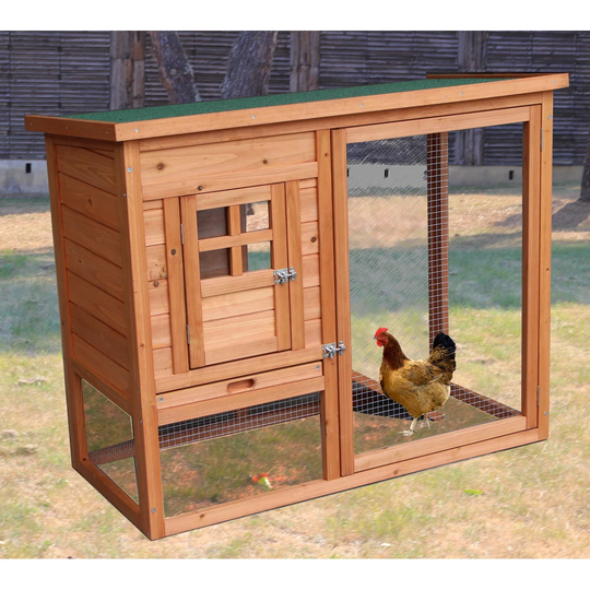 Haas Chicken Coop with Chicken Run for up to 2 Chickens