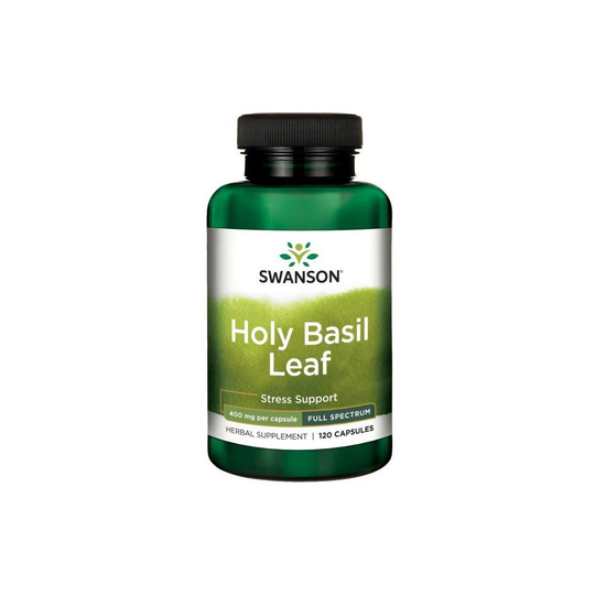 Swanson Full Spectrum Holy Basil Leaf (Tulsi), 400mg - 120 caps