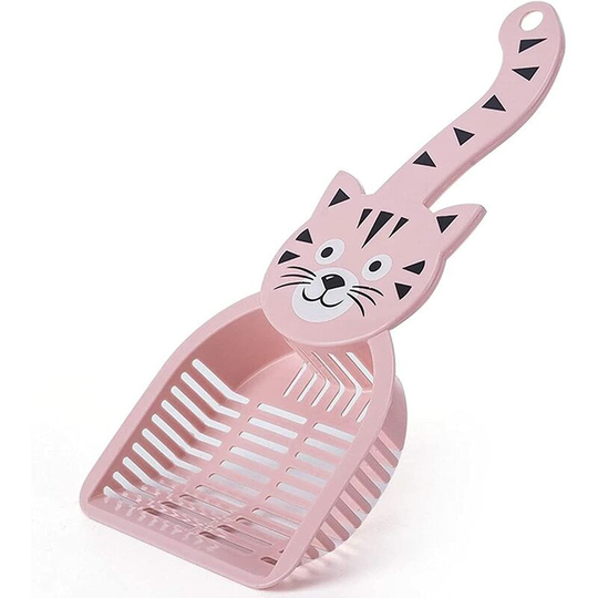 Dksfjkl - Cat litter scoop, beautiful cat litter shovel, safe and tasteless materials, environmentally friendly, deep shovel for quick sifting
