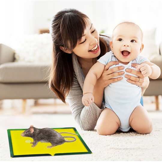 Strong Sticky Mouse Traps Rat Trap Board Snare Catcher Pad Rodent Stickers for Home Office School Daily Housework Use