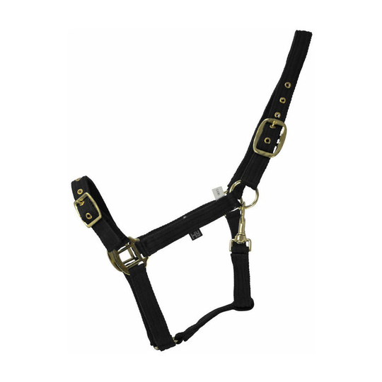 Soft Webbing Head Collar (Full) (Navy) - Navy - HY