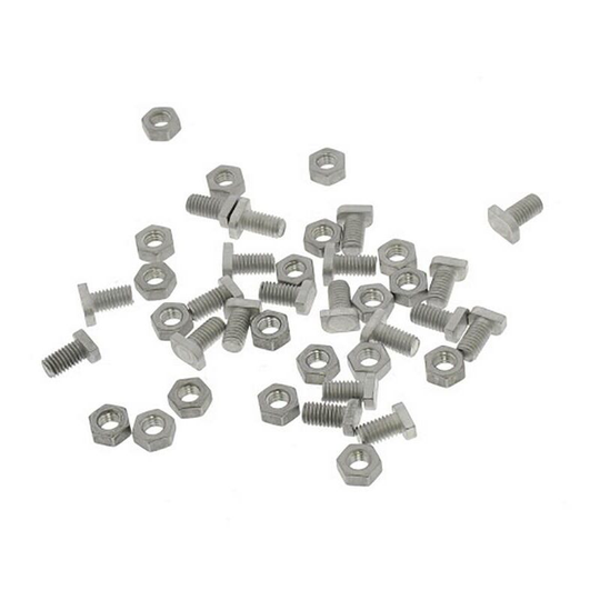 Alm Manufacturing - Greenhouse Cropped Head Bolts & Nuts Pack of 20