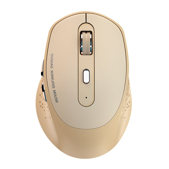 LeadsaiL Wireless Mouse, Ergonomic Optical Mouse, 2.4G Computer Mouse, Small Laptop Mouse, Nano usb Receiver, Silent Click, 1600 dpi, 6 Buttons for