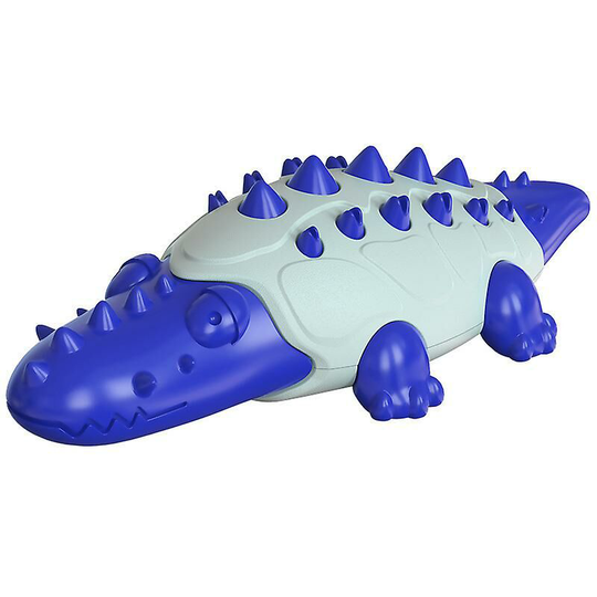 Crocodile Shape Dog Toy Leaking Food Ball Molar Tooth Cleaning Stick - style 4