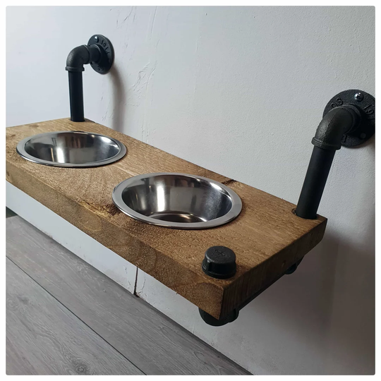 Farzana Wall Mounted Dog Bowl