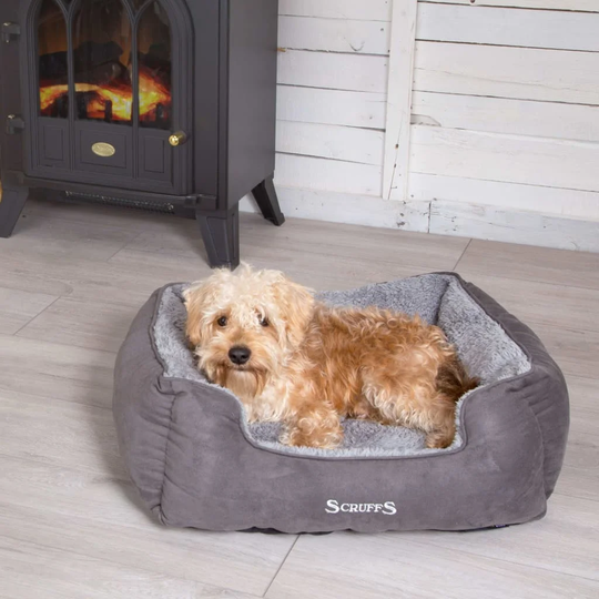 Scruffs Box Bed Cosy Grey