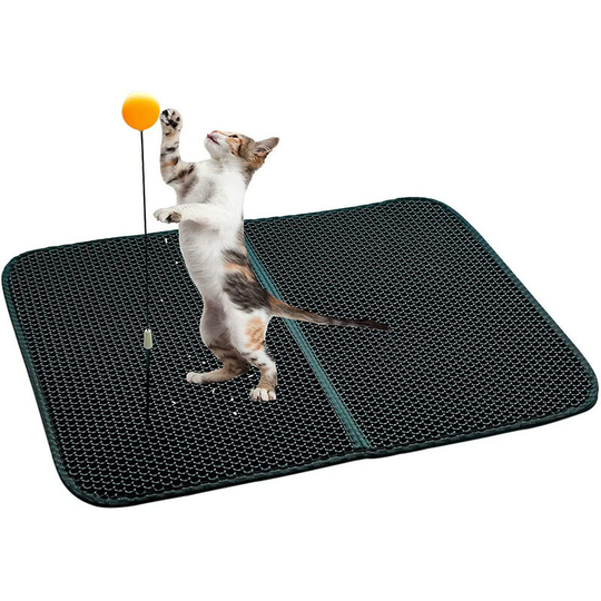 Cat litter pad 1 pieces of cat litter pad, high-quality cat litter collected from the box and paws, scattering control of the cat litter box, soft on