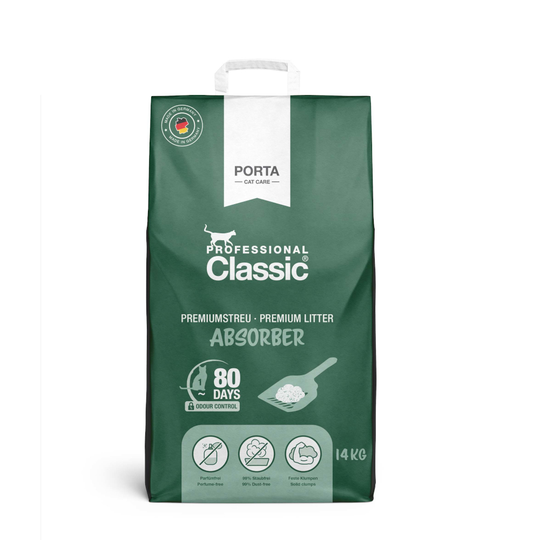 Professional Classic Cat Litter with Odour Neutraliser - 14kg