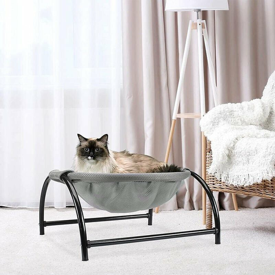 Cat Hammock Cat Bed Excellent Breathability Practical Wash Gray