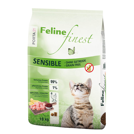 Porta 21 Feline Finest Sensible - Grain-Free - 10kg